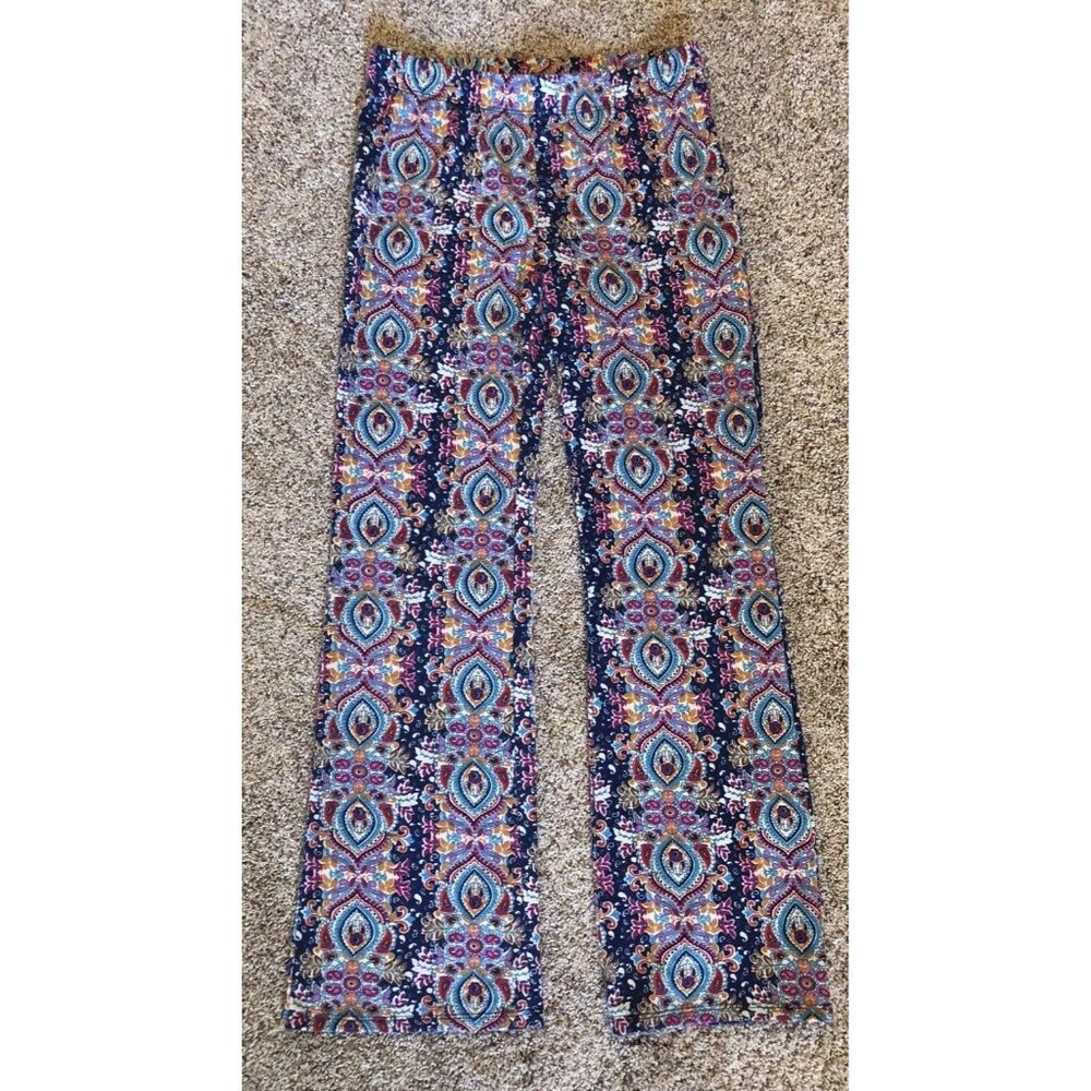 Imperial Star ~ Girls Pants ~ Size Large ~ Multi Color ~ Printed Pants